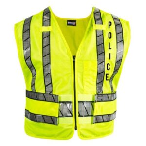 Blauer 343R-P ORALITE® Zip Front Safety Vest w/POLICE
